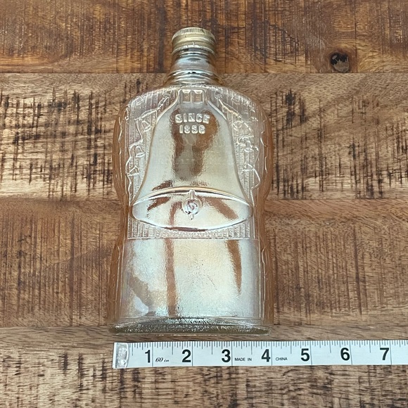 Antique Golden Wedding Full Pint Empty Bottle - Picture 9 of 9